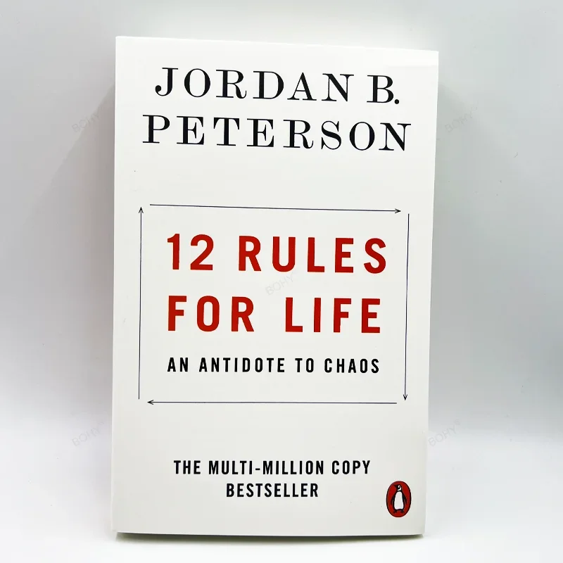 

12 Rules for Life:An Antidote To Chaos English Reading Books By Jordan B. Peterson Paperback Book