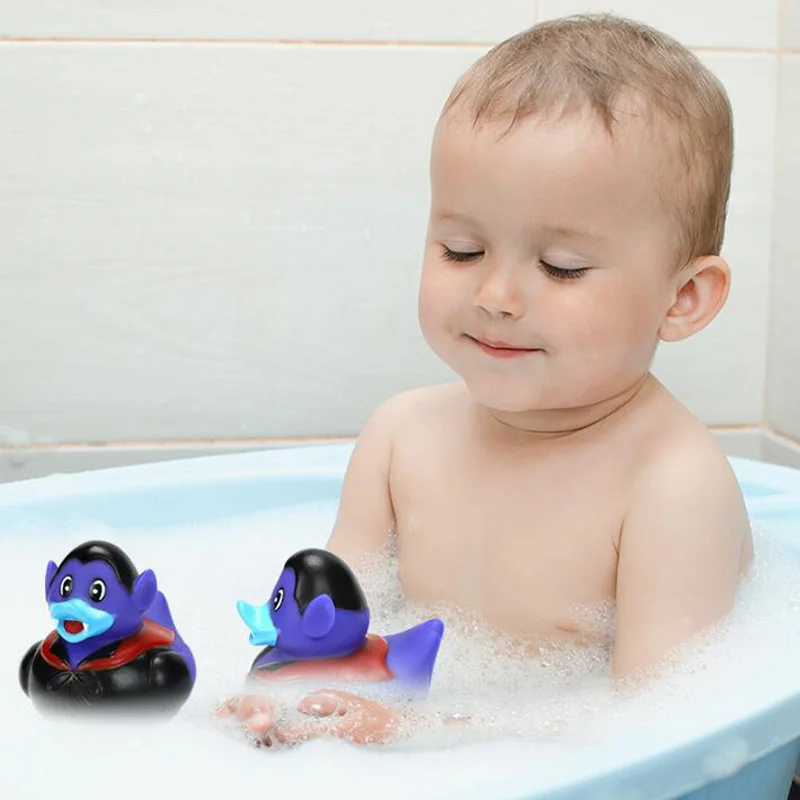 24 Pack Rubber Duck for Jeeps Bath Toy Assortment Bulk Floater Duck for Kids Baby Showers Toys Halloween Party Favors