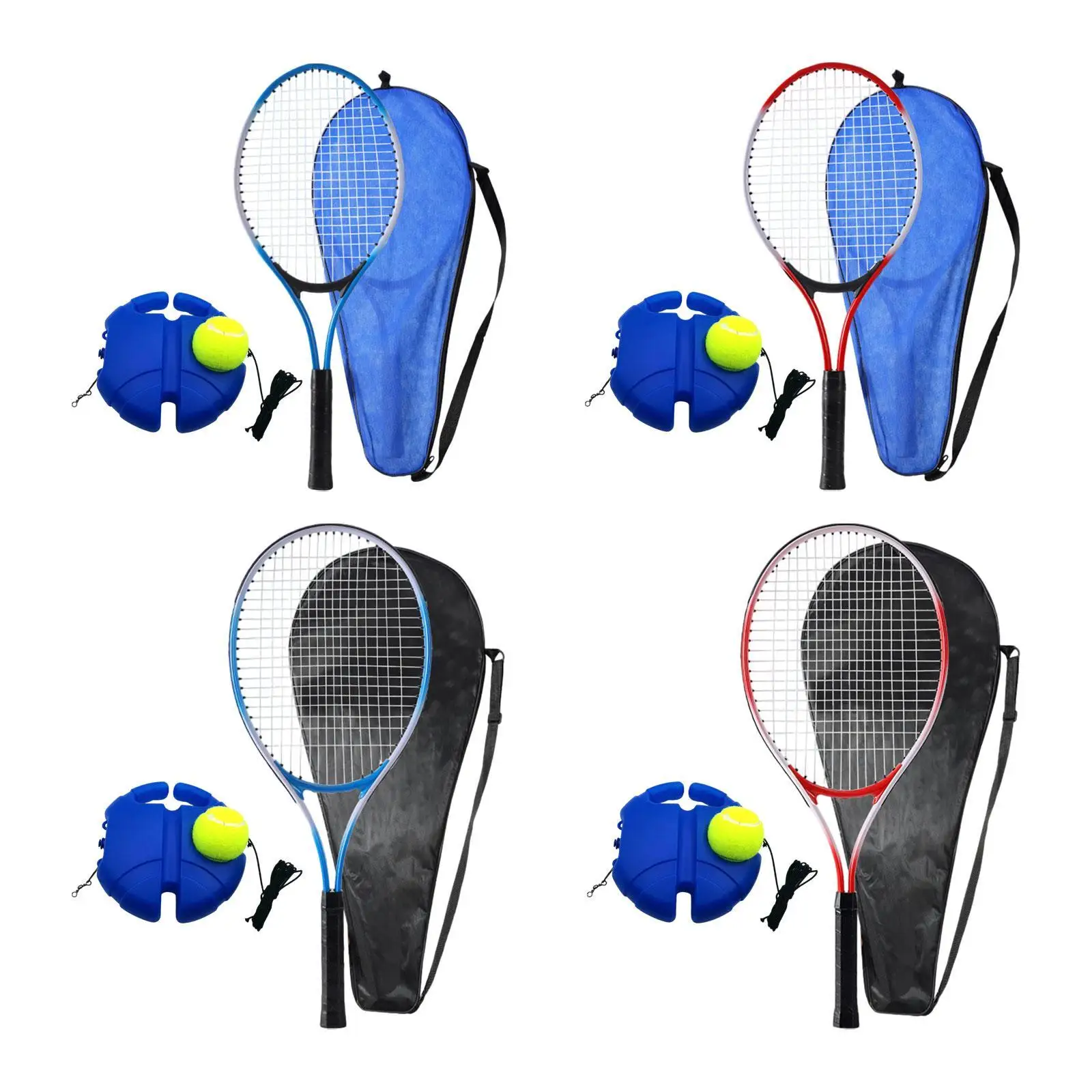 Tennis Racket, Tennis Racquet, Tennis Practice Set, Tennis Rebounder Set, Tennis