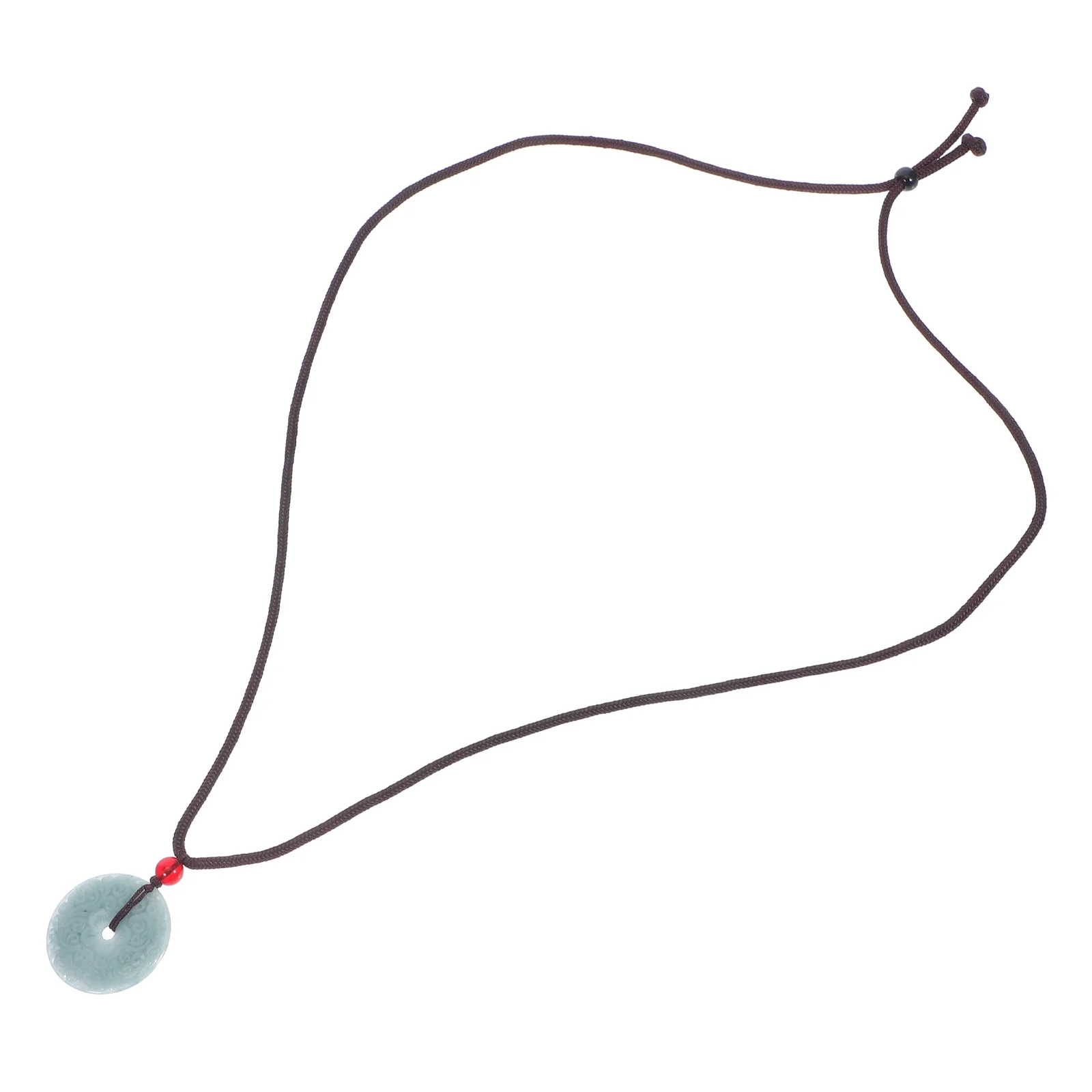 

Vintage Carved Jade Pendant Necklace Green Jade Jewelry Lucky Amulet for Birthday Anniversary Feng Shui Protection Necklace