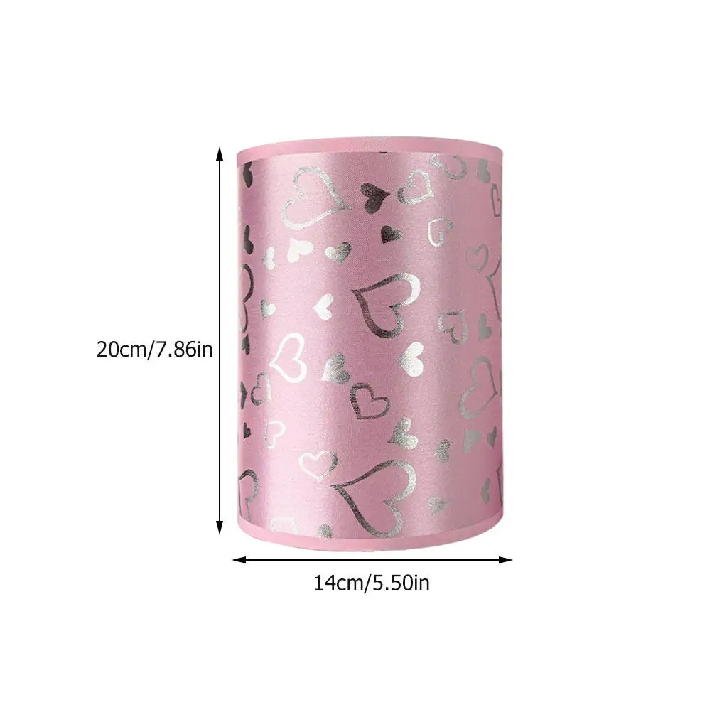 Cloth Art Lampshade Premium Fabric Desk Lamp Shade Decorative Protective Cover for Bedroom Living Room Table Floor Light Stylish