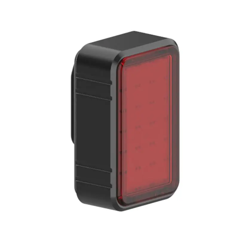 Bicycle Tail Warning Light, USB Bike Smart Sensor Brake Night Lights Outdoor Warning Lamps, COB 28 LED Light Cycling Taillights