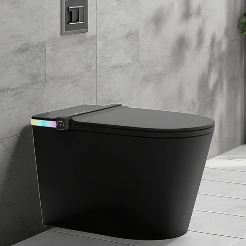 S002 Hot Sale Floor Mounted ADA Automatic Flushing Commode Toilet Bowl Electric Rimless Intelligent Wc Smart Toilet