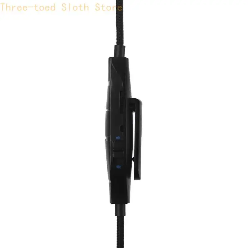 3,5-mm-Kopfhörer-Audiokabel mit Inline-Steuerung für G633 G933 Gaming-Headset-Kopfhörer E74A – Detail 2