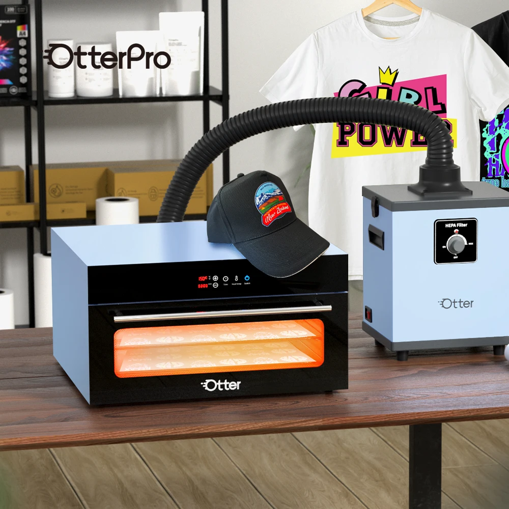 

Tri-Layer Otter A3 A4 Small DTF Heat Transfer Printing Film Powder Oven Dryer Machine for Home and Retailers