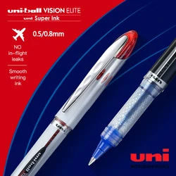 UNI High Tech Straight Liquid Gel Pen 0.5/0.8 Space Pressure Resistant Business Signature Pen UB-205/200 Student Exam Stationery