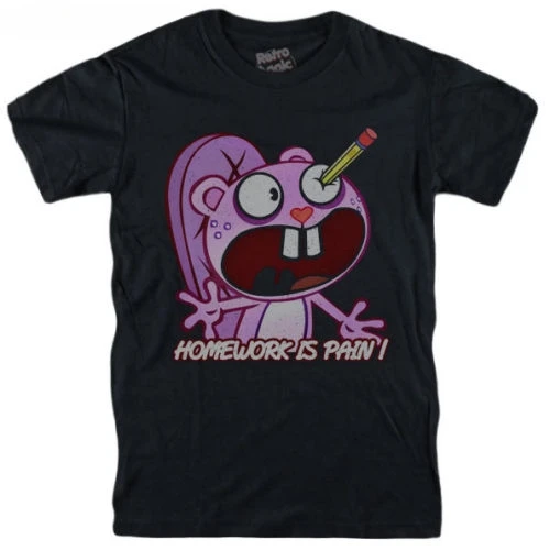 HAPPY TREE FRIENDS T-shirt Toothy Lumpy Petunia Nutty Sniffles Flippy