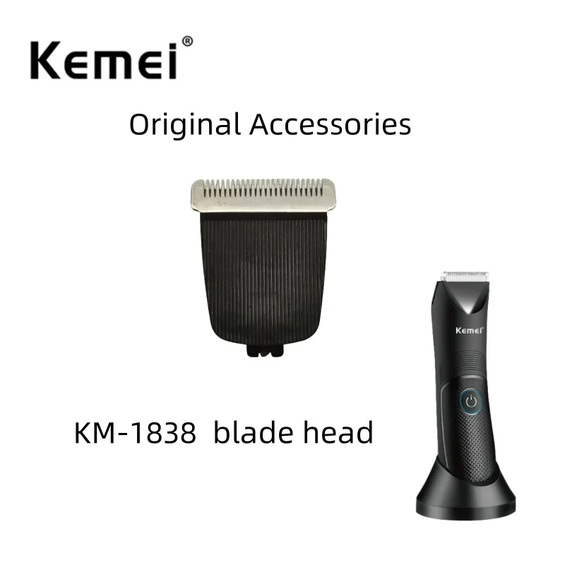 

Kemei KM-1838 Hair Clipper and Trimmer Replacement Blade, Genuine Original Factory Replacement Blade Accessories.