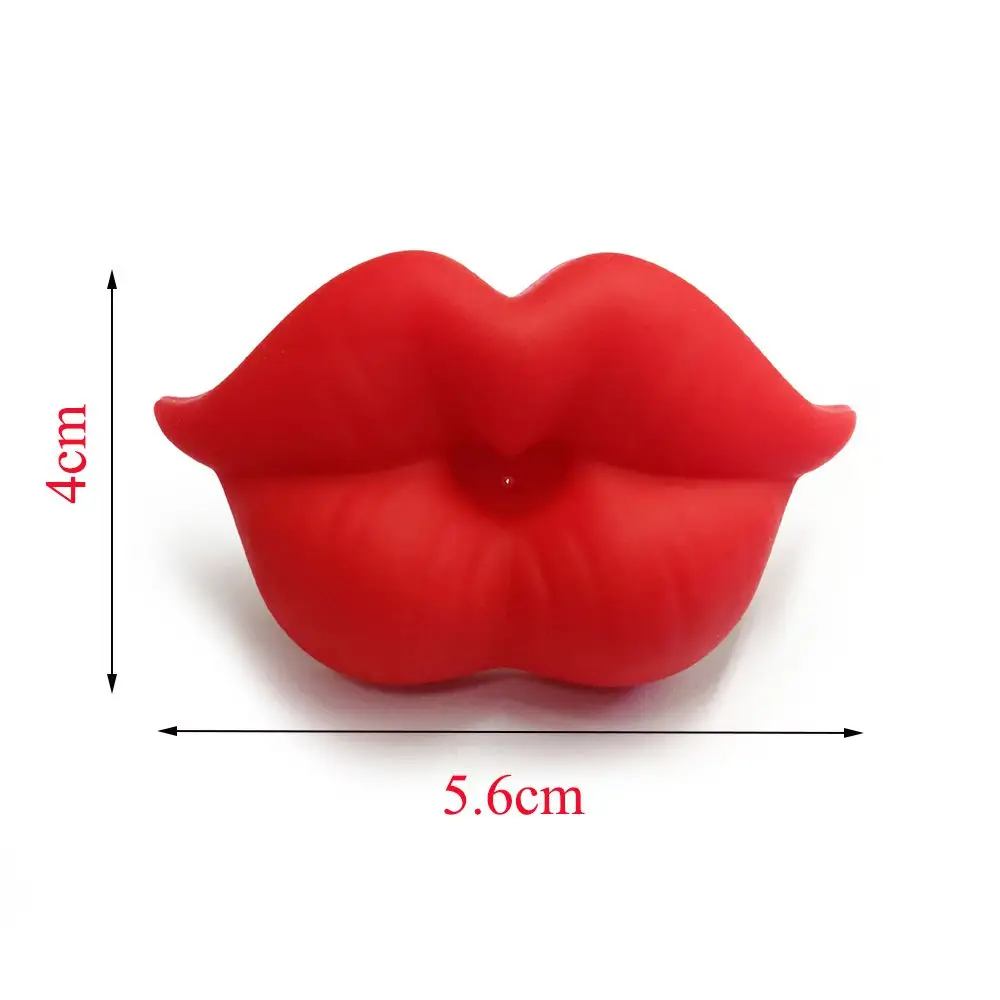 1Pc Baby Soother Food Grade Silicone Pacifier Funny Lip Mouth Shape Orthodontic Teat