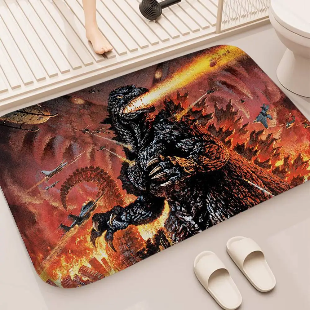G-Godzillas الكلمة حصيرة مطبوعة السجاد الكبير غرفة المعيشة وغرفة النوم السجاد الحمام المضادة للانزلاق الباب الحصير السجاد الصغيرة