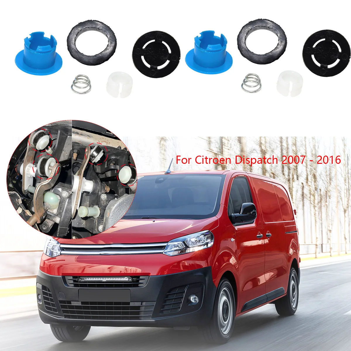 

Втулка троса переключения передач MT, ремонтная, для Citroen Dispatch 2007-2016