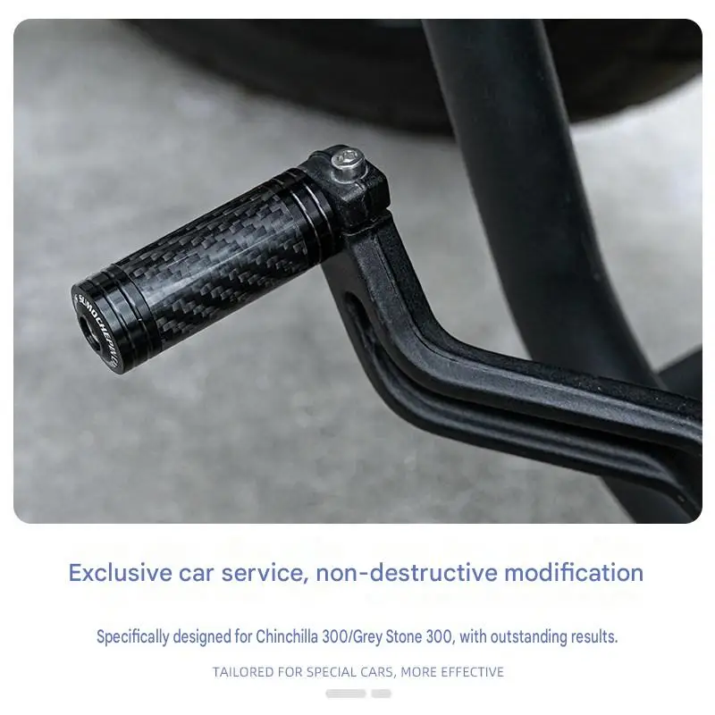 For Benda Chinchilla 300/450/500/Rock 250/300/Darkflag 500/LFC700/Napoleon 450, modification accessories shift lever is provided
