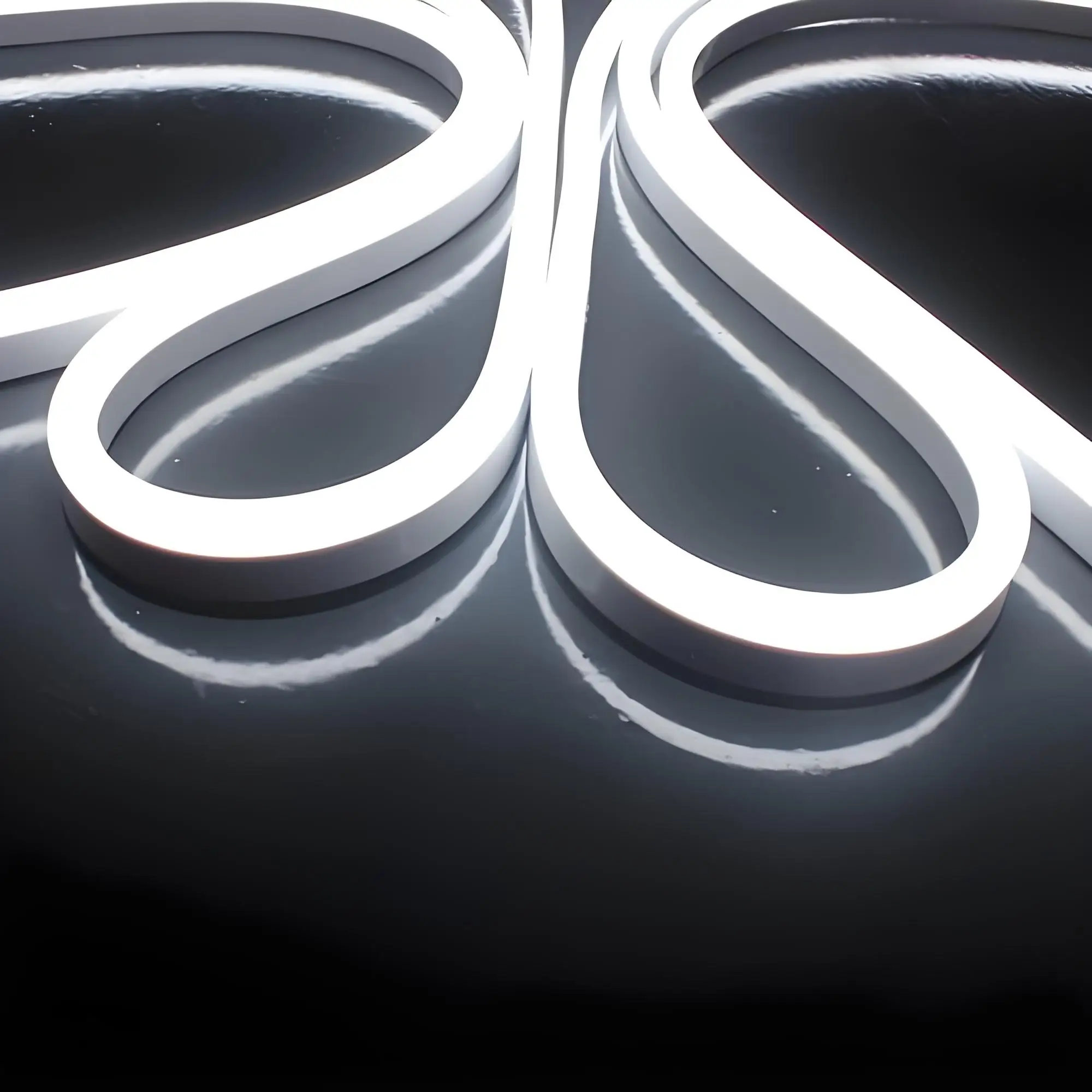 Wholesale Custom Cuttable LED Neon Light Strip Flexible Silicon LED Silicon Strip for Living Room Bedroom Wedding Decor IP65