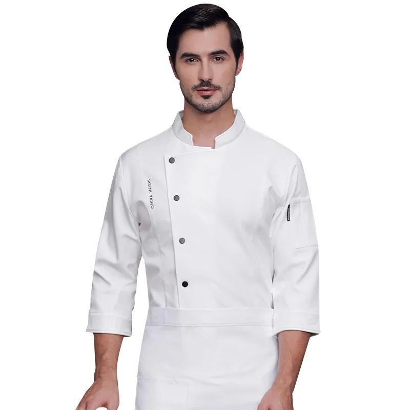 Chef Uniform Lange Mouw En Korte Mouw Hotel Werkkleding Mannen En Vrouwen Zomer Kleding Restaurant Keuken Keuken eetkamer