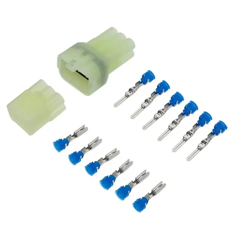 

1 Set Sumitomo 6 Pin HM 090 Automotive Motorcycle Electrical Connector Female Or Male Socket For Toyota 6189-6171 6180-6181