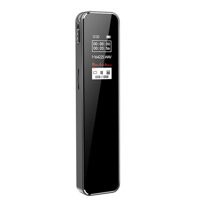 

Famue L12 Digital Voice Recorder ，MP3 player ，110 - hour battery, HD noise reduction for classroom & meetings recording, 128GB