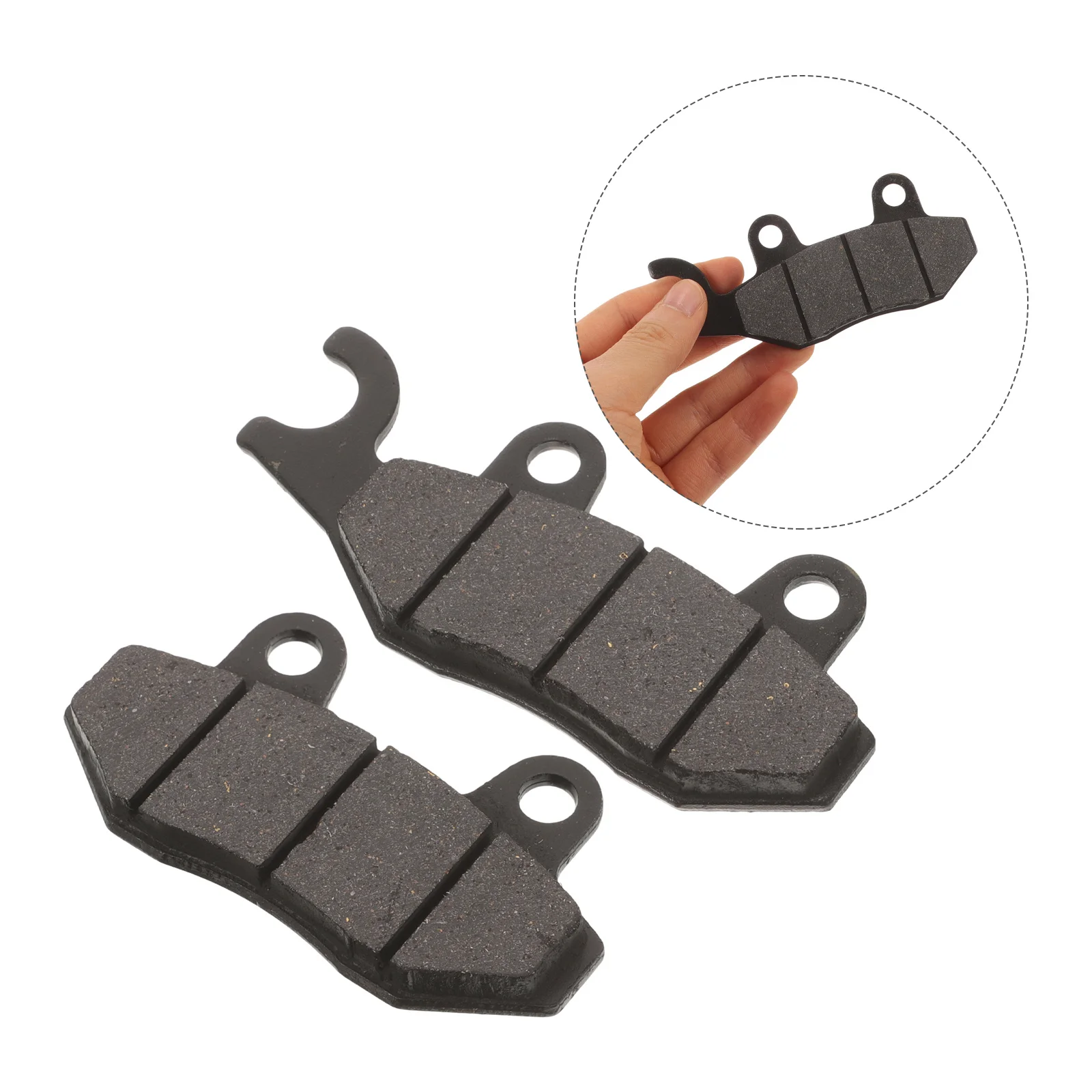 

1Pair Durable Metal Front Disc Brake Pads Motorcycle Atv Scooter Replacement Brake Pads Set Reliable Performance