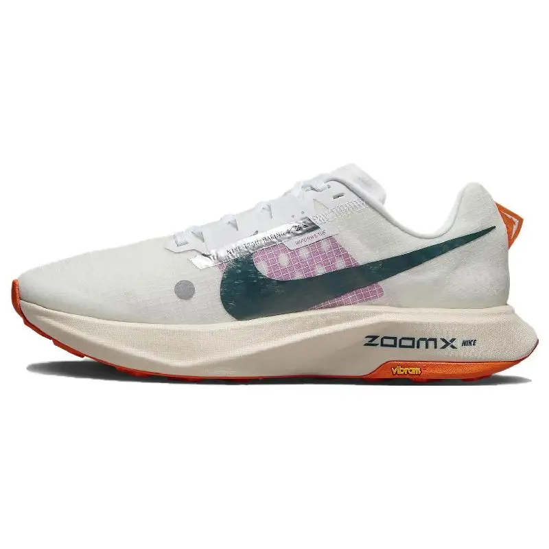 Sepatu sneaker Nike ZoomX, sepatu sneaker Nike ZoomX, Ultrafly Trail, putih Wine jungkle' DX1978-101