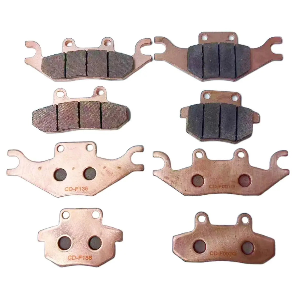 

4 Pairs Front and Rear Sintered Brake Pads 15106010060 15106010080 For ODES 650 800 1000 ATV UTV Pathcross Troxus Dune