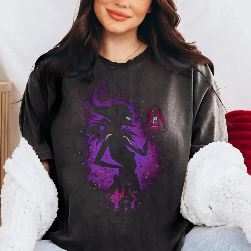 Retro Villains Yzma Disney Emperor'S New Groove Portrait Shirt Yzma Llama Poison T-shirt Magic Kingdom Disney Halloween