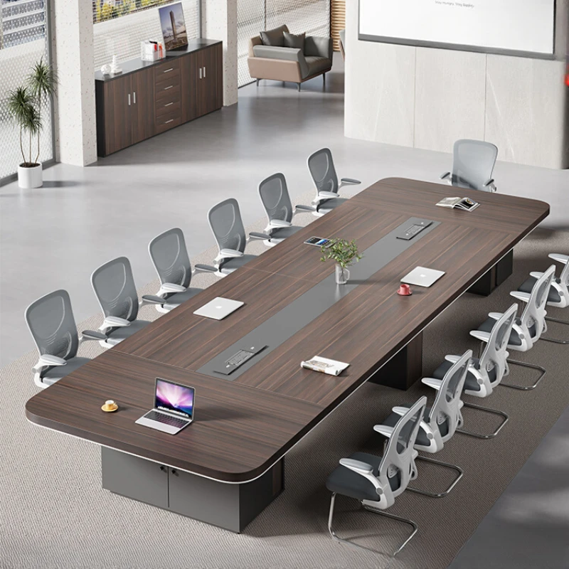 Gaming Study Conference Table Square Design Simple Laptop Office Desk Coffee Reception Tavolo Riunioni Office Furniture CM50HY