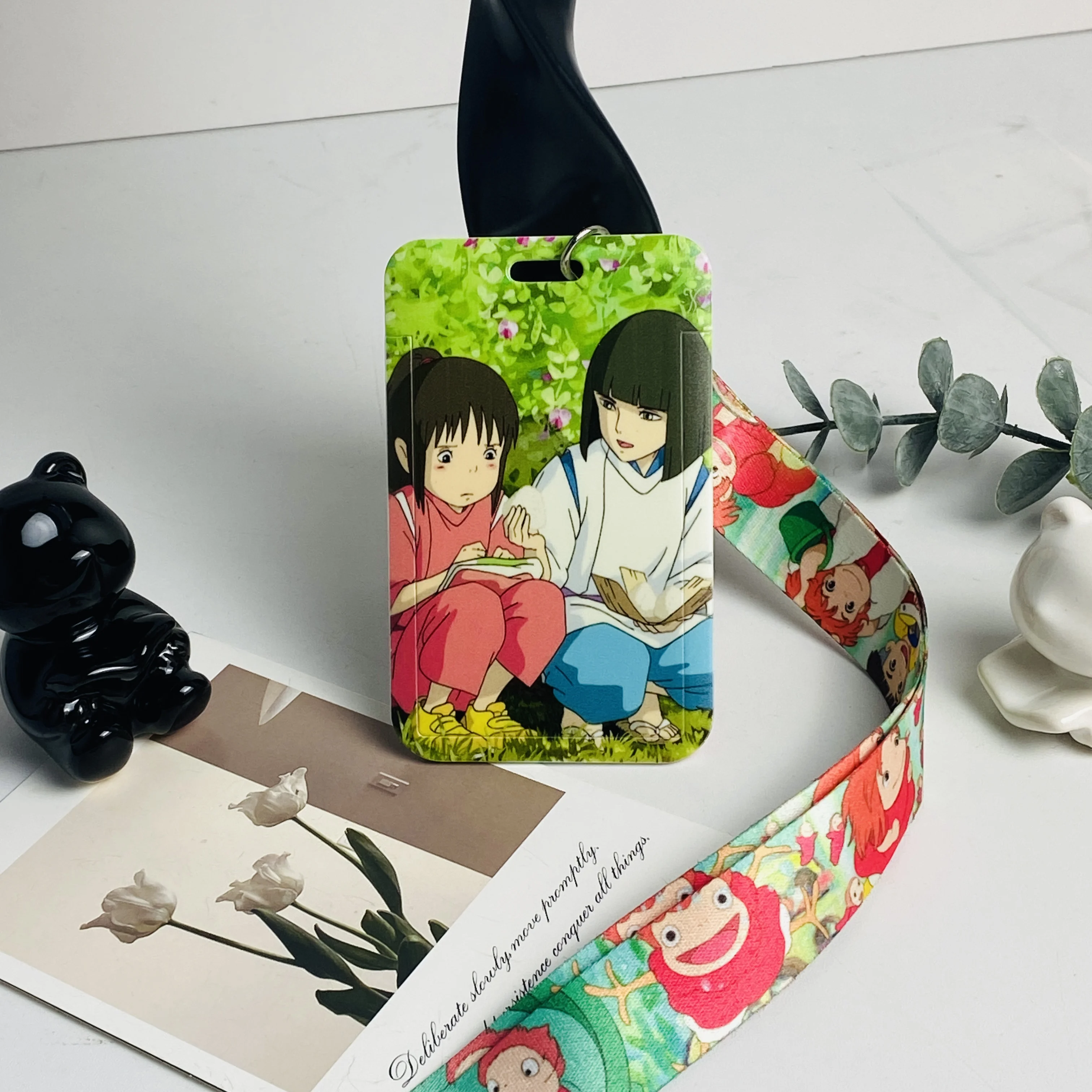 Anime Lanyards Keychain Animated Mobile Phone ID Card pass Hang Rope DIY Jewelry Accessories wholesale