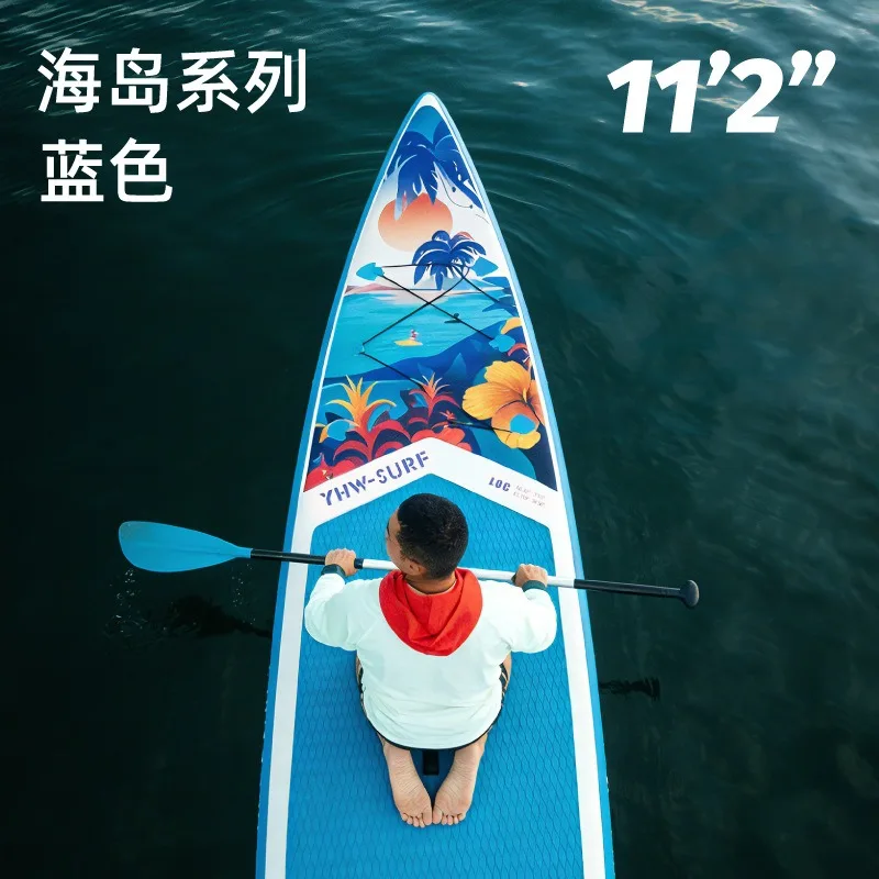 2026 YHW-SURF new hot-selling thickened adult standing sup surfboard paddling paddle board strictly selected outdoor inflatable