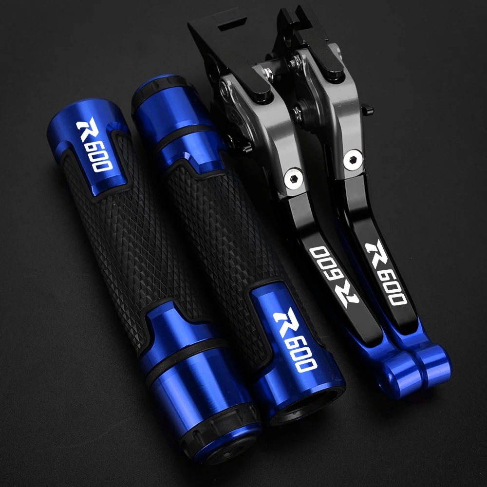 

Motorcycle Accessories Adjustable Brake Clutch Levers Handlebar grips ends FOR Suzuki GSXR600 GSX-R600 GSX R600 1992-1993 1994