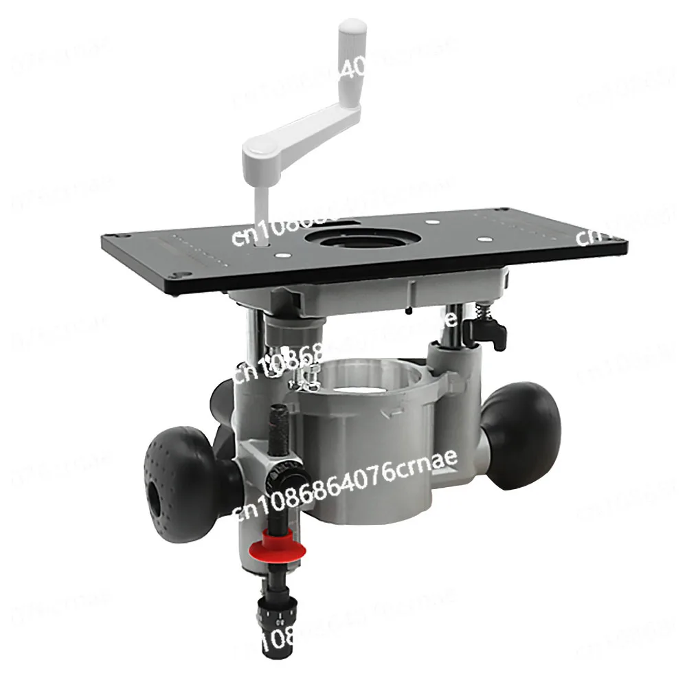 

Router Lift System 65mm Universal Trimming Machine Router Lift Table Router Base ,Woodworking 6-speed 800W Electric Trimmer