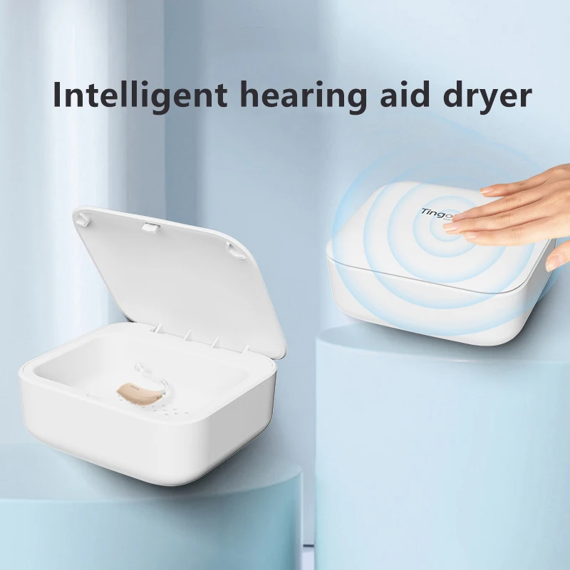 

Dedicated Electronic Dryer For Hearing Aid Accessories Used For Drying, Dehumidifying, And Maintaining Hearing Aids