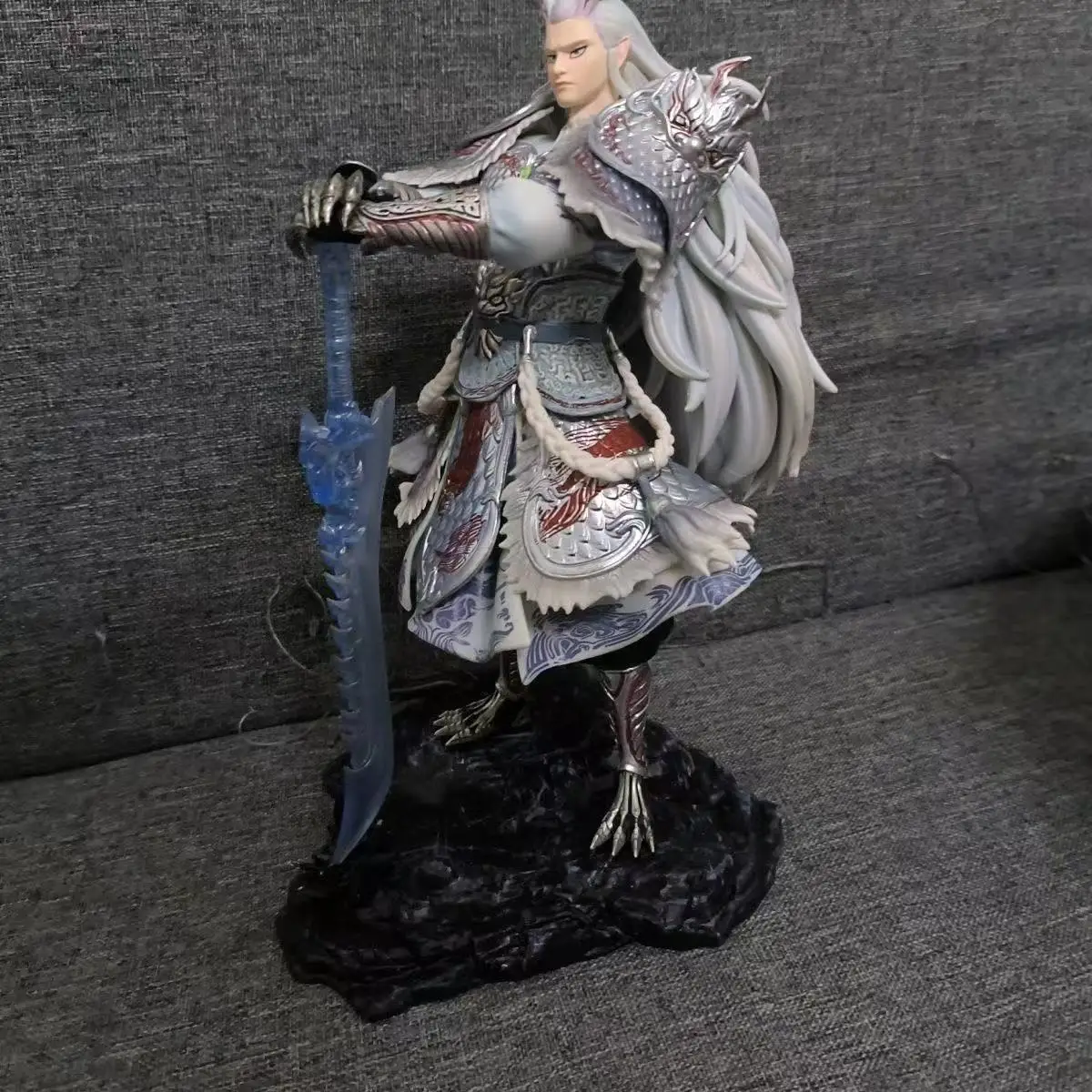 니안와 2 - 동해 용왕 아오광 조립 모델 손인형 장식품 애니메이션 주변 장식품 선물