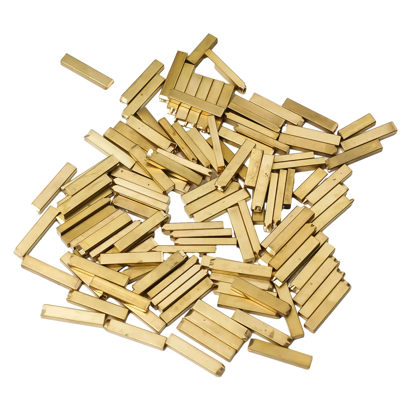 Electric Ribbon Coding Machine Word Grain Coding Machine Letter Ribbon Printing Font 120 Pcs/set High-quality Copper