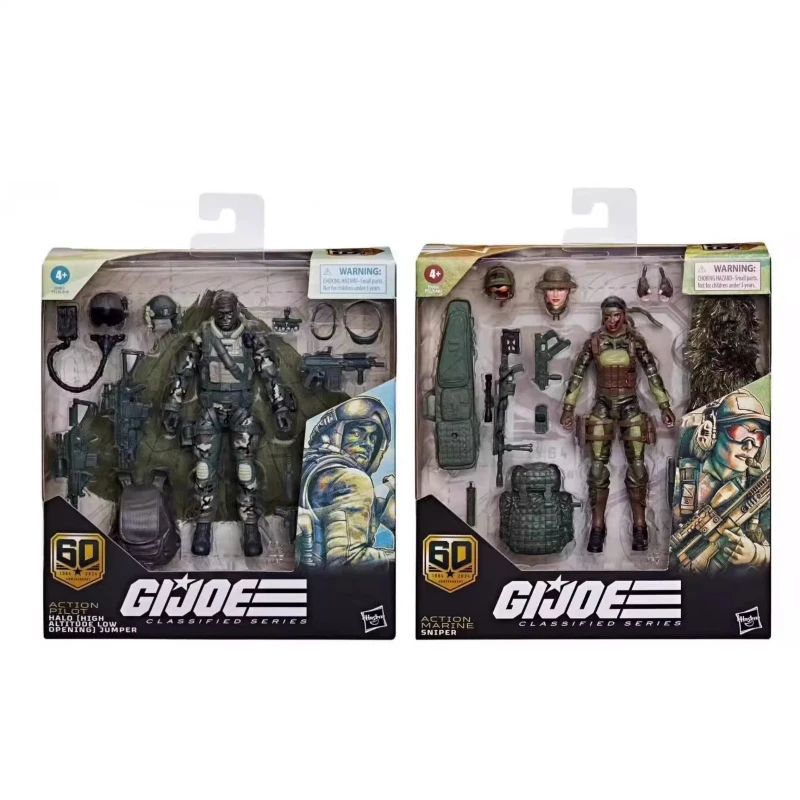 

Genuine Gijoe Special Forces Top Secret Series 60th Anniversary Limited Edition Paratroops Woman Sniper Cool Garage Kit Gift
