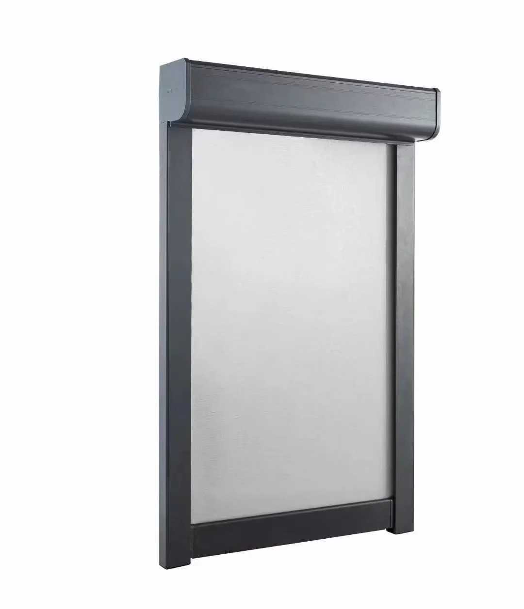 أسطوانة مصراع سستة شرفة كهربائية سبائك الألومنيوم الستائر الكهربائية البلاستيكية في الهواء الطلق الستائر سبائك الألومنيوم نافذة الشاشة #5