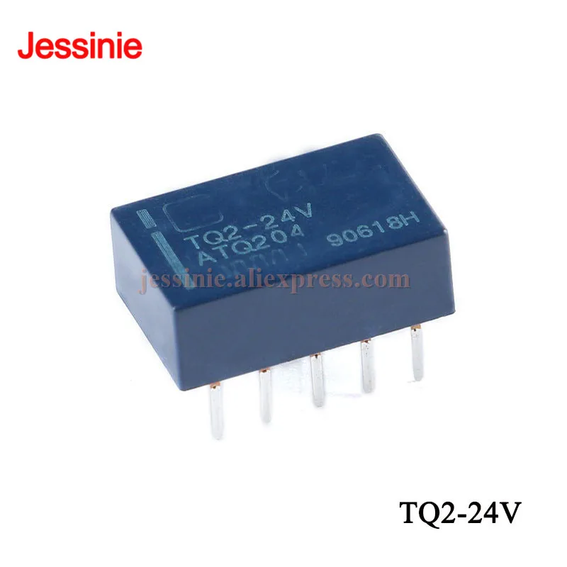 10Pcs/1pc Signal Relay 1A TQ2 5V 12V 24V TQ2-5V TQ2-12V TQ2-24V Relays 10 Feets Pins