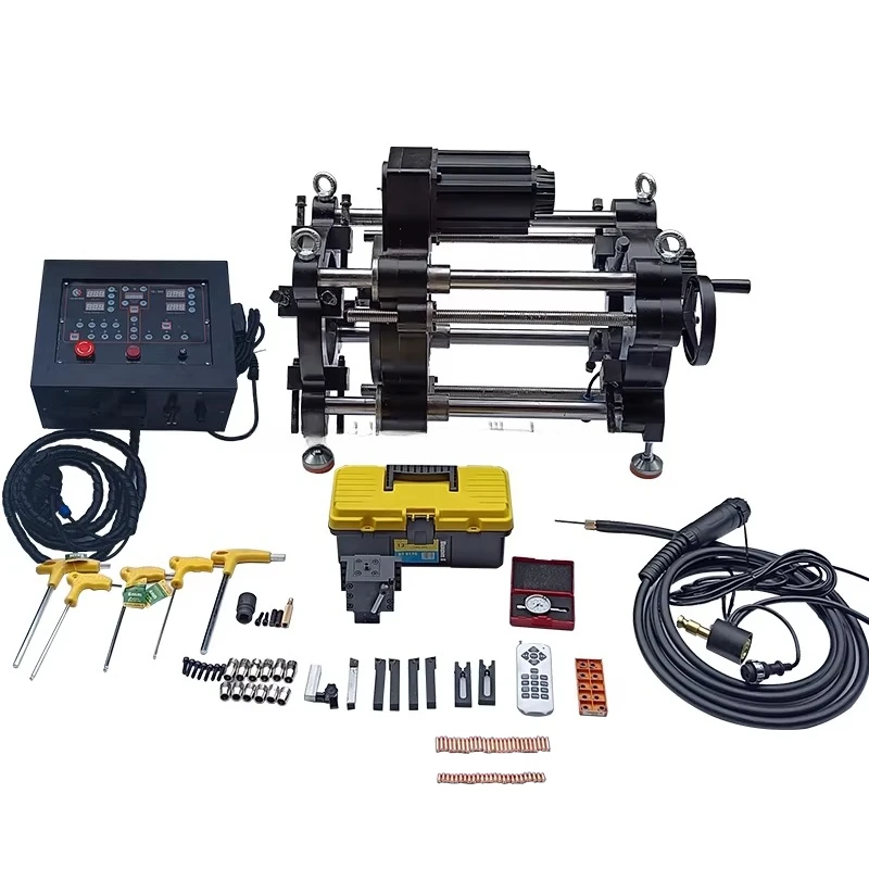 Surface-Mounted Boring Machine for External Machining Portable Inner Hole Welding Machine 50-195mm  3 in 1