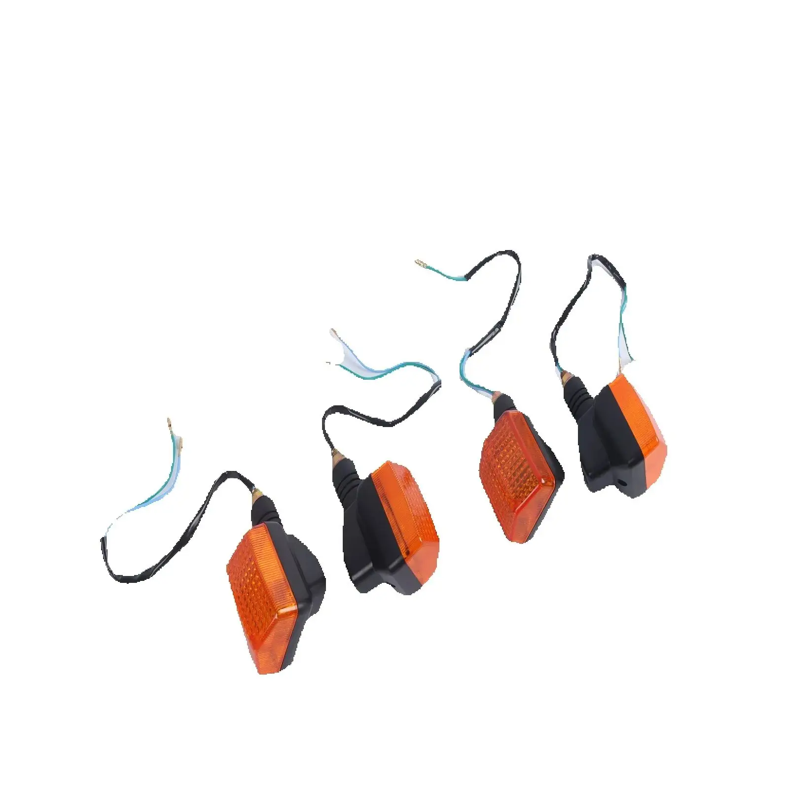 

2 Pair Rear Turn Signal Light Indicator FOR Honda Ruckus NPS 50 2003-2012 New ABS Plastic