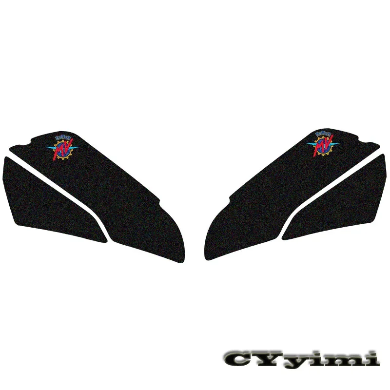 

Motorcycle fuel tank pad tank grip protection sticker knee grip side applique for MV AGUSTA F3 675 RC 800 AGO RC