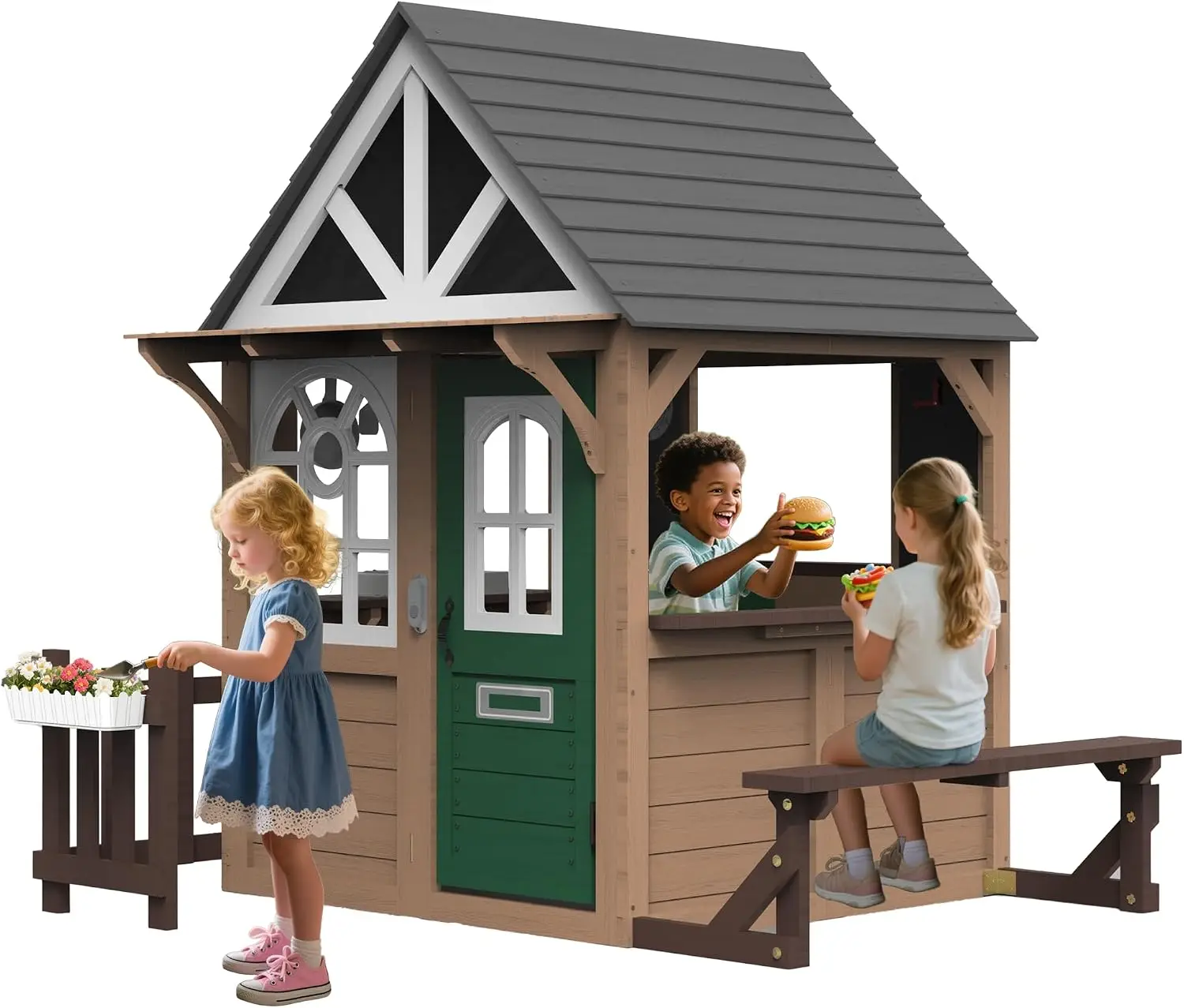 Seizeen Outdoor Play House for - đánh giá và giá Kids Outdoor Playhouse
