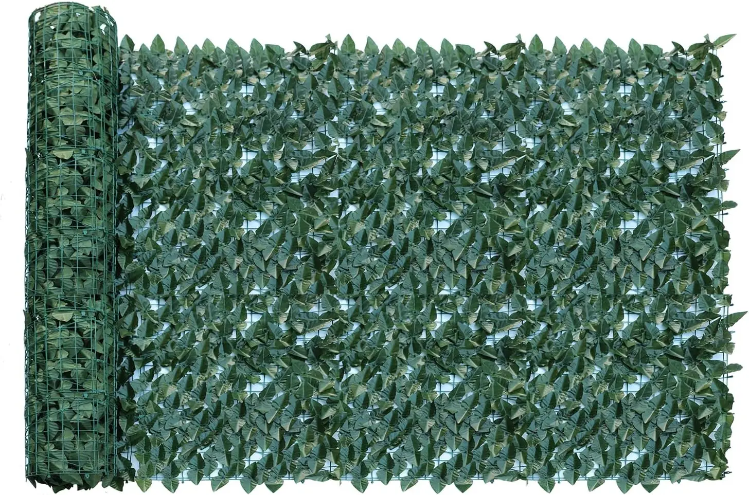 

4'x14' Artificial Laurel Leaf Privacy Fence Screen Faux Leaves Fence Cover Wall Decoration for Outdoor Garden Patio Porch Deck