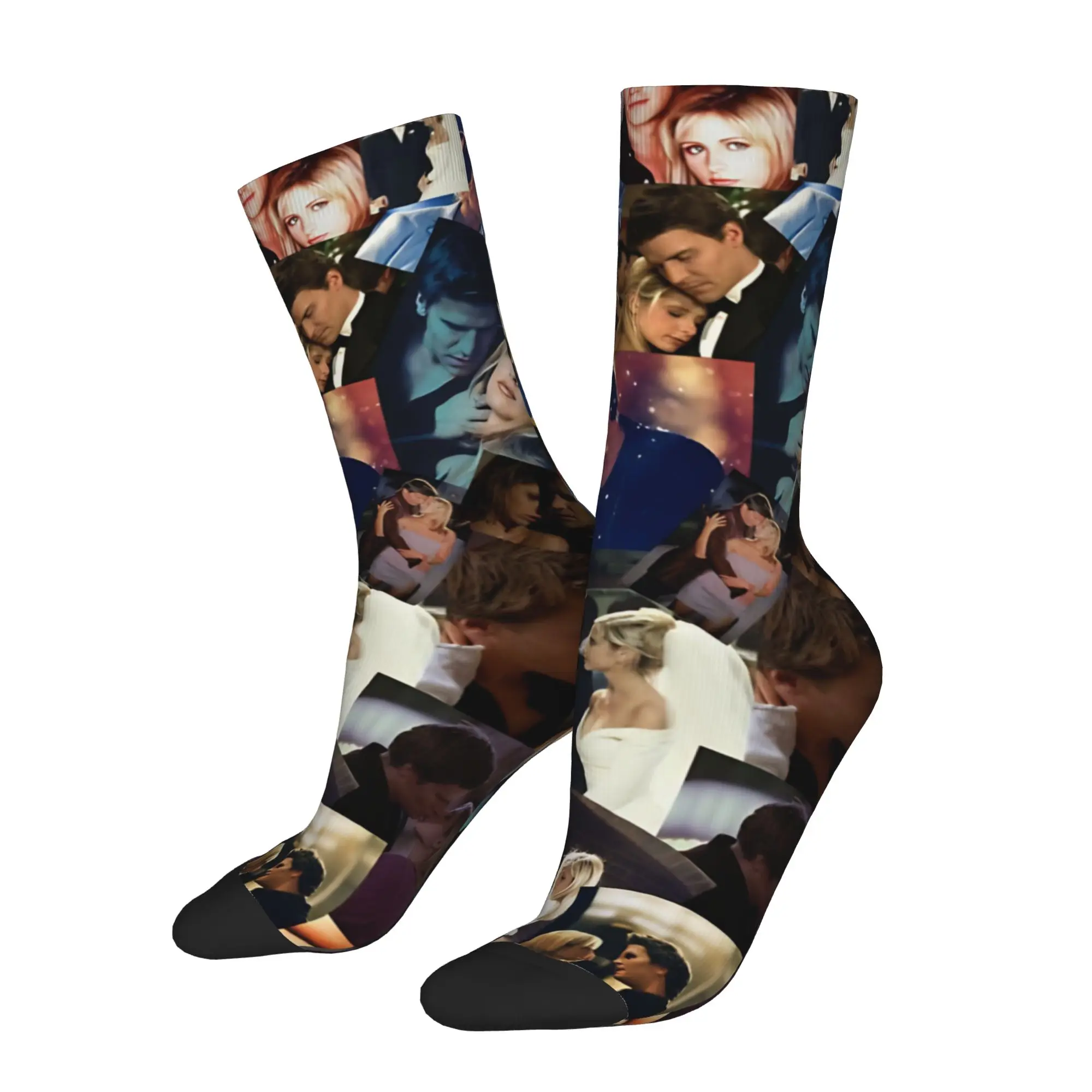 Buffy the Vampire Slayer Movie Socks Men's Women's Socks Crazy Spring Summer Autumn Winter Middle Tube Stockings Gift