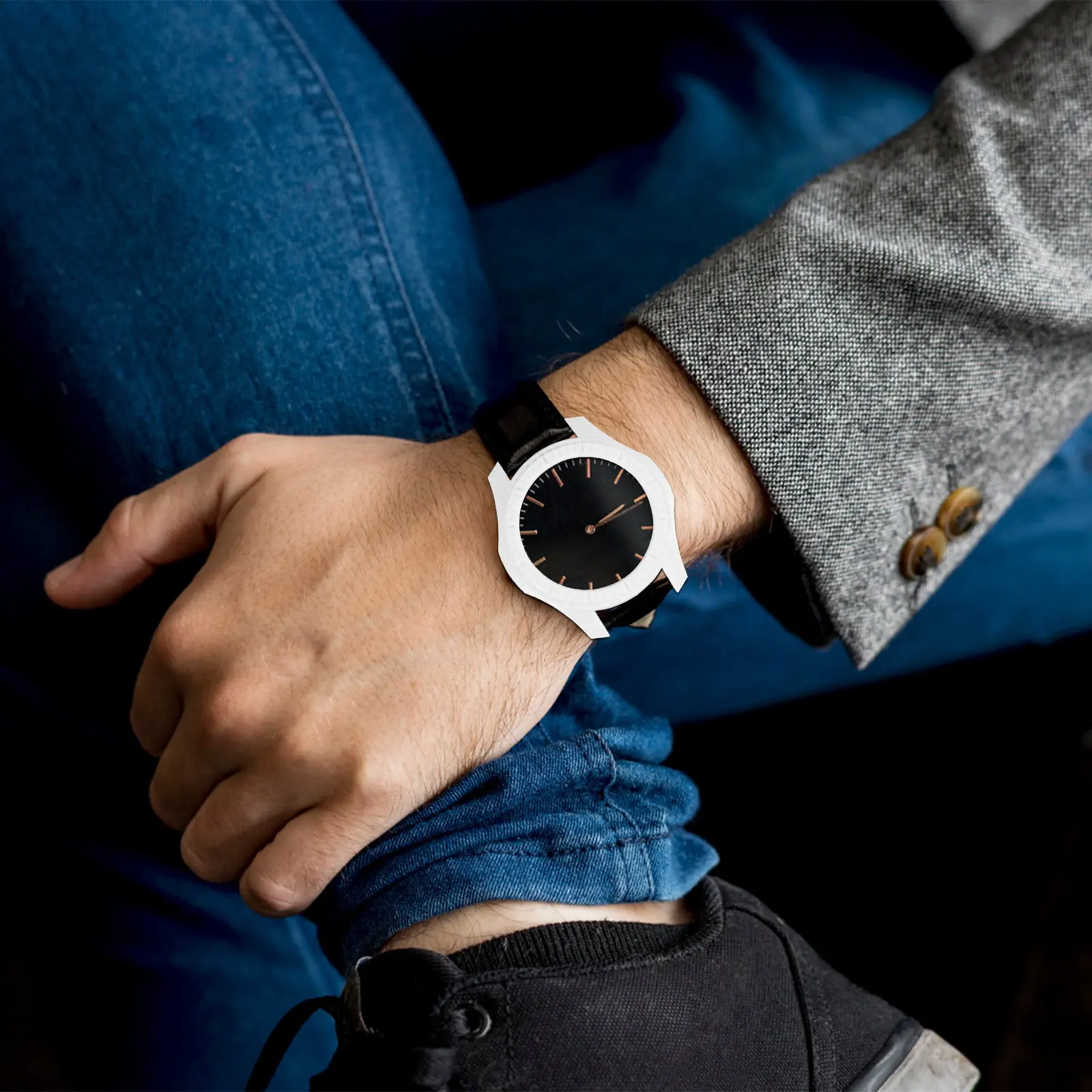 

Премиальный защитный чехол для смарт-часов: легкий, ударопрочный, модный, декоративный корпус для часов