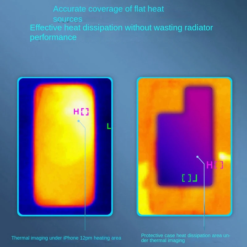 HOT-Mobile Phone Cooler Copper Graphene Sheet Tablet Dissip Uniform Plate Increases Heat Dissipation Area