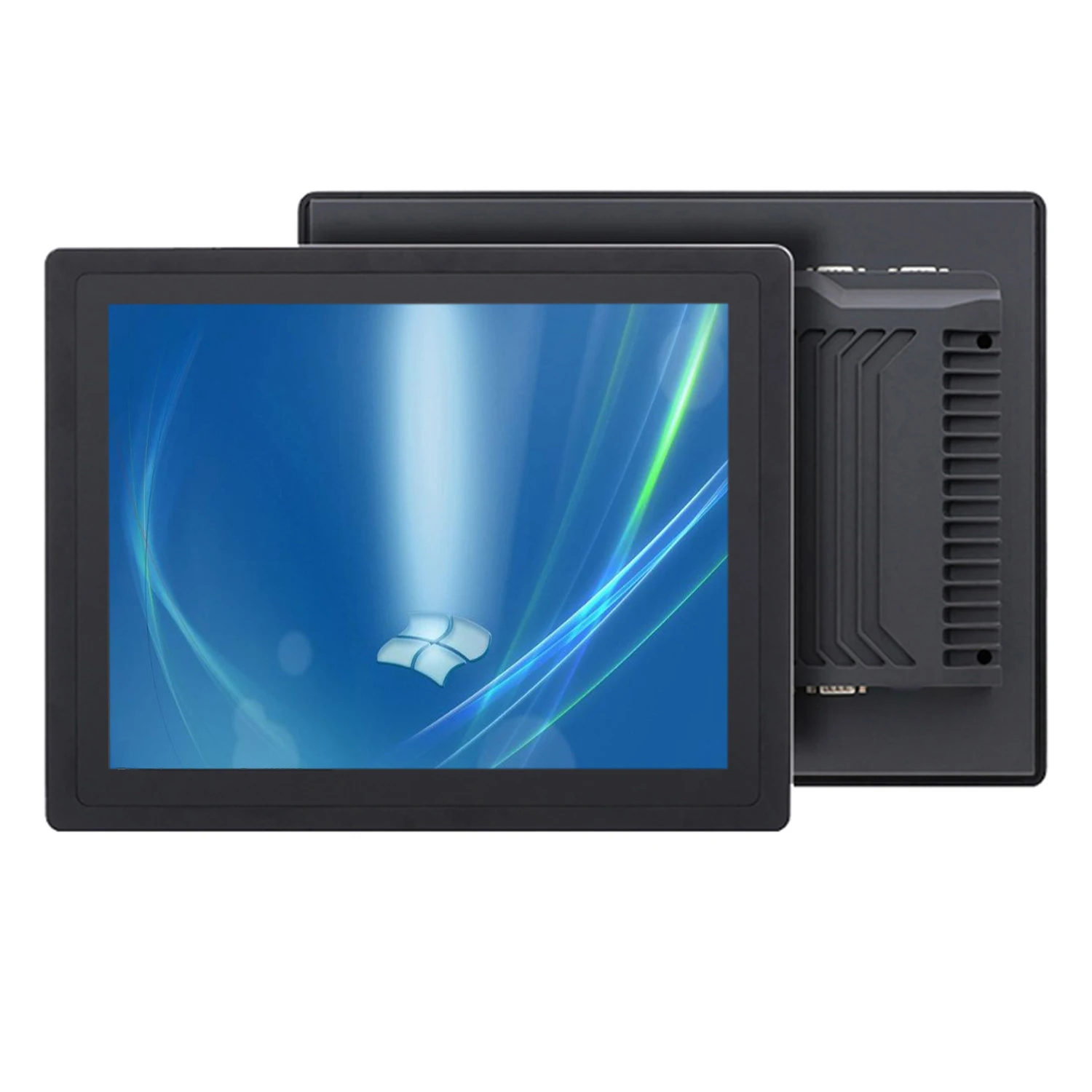 18.5 inch industrial computer all-in-one pc with capacitive touch screen panel pc mini tablet pc WiFi RS232 COM for Win10 pro