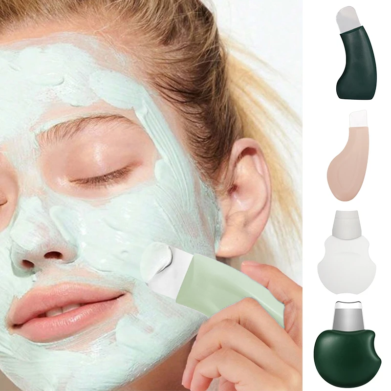 Espátula exfoliante para limpieza Facial, herramienta de limpieza profunda, eliminador de espinillas, limpiador de poros, espátula, herramienta para el cuidado de la piel