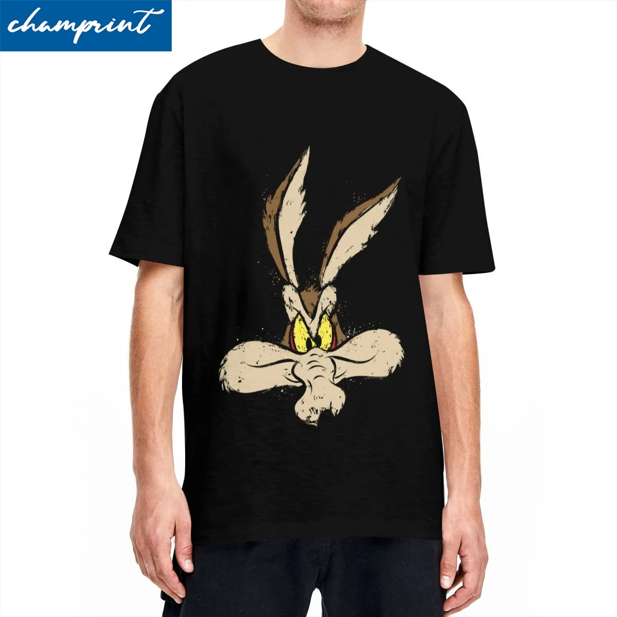 Men Women's Roadrunner Coyote T Shirt Cotton Clothing Novelty Short Sleeve O Neck Tee Shirt Plus Size T-Shirts