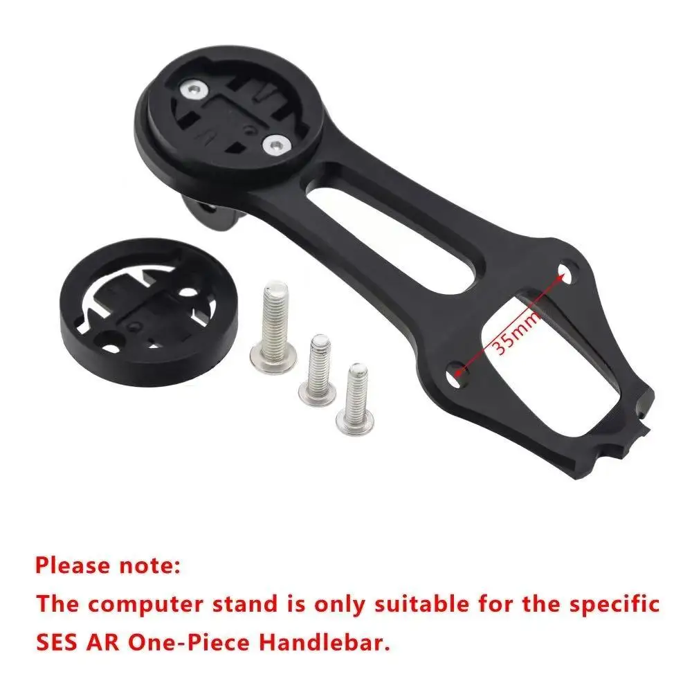 For SES AR Aluminum Alloy Bike Computer Mount Compatible with Garmin, Bryton, Xoss,  Magene code and Gopro