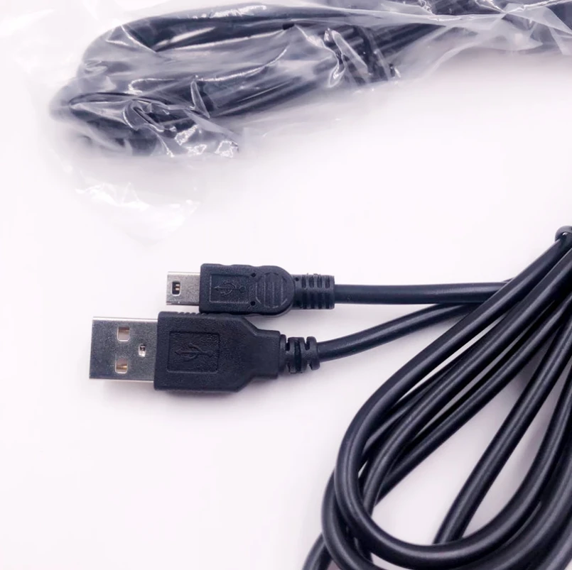 

300pcs 1.8m Gamepad USB Charge Cable for Sony Playstation PS3 Handle Wireless Controller with Magnetic Ring