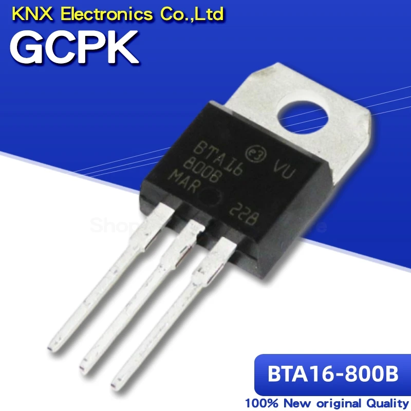 10pcs BTA16-800B TO-220 BTA16-800 BTA16 800V 16A BTA04-800B BTA06-800B BTA10-800B BTA12-800B BTA24-800B BTA12-800 BTA24-800