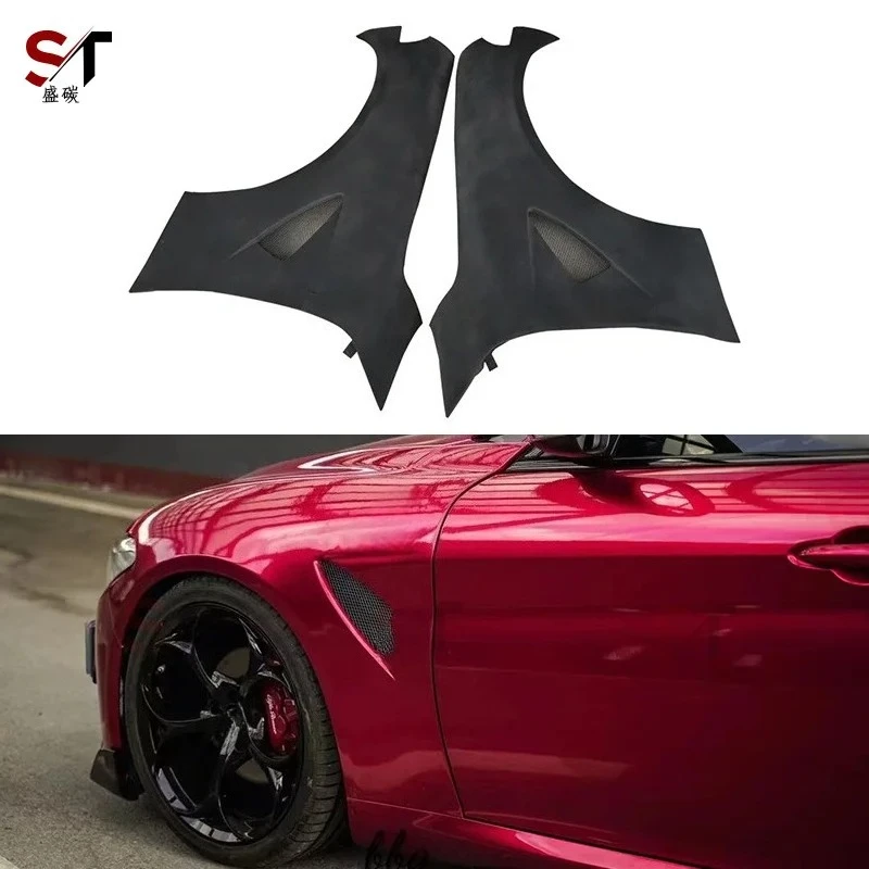 مناسبة لساق ألفا روميو جوليا درابزين تعديل أربع أوراق البرسيم درابزين الراتنج محاط